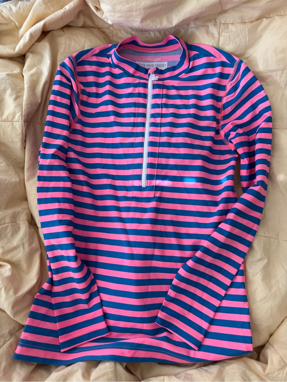 crewcuts swim top size 12